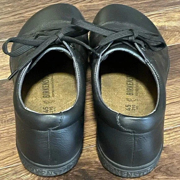 Birkenstock QO 500 in black leather size 45 (US 13) - Picture 4 of 6